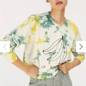 Clare V. La Banane Tie-Dye Sweatshirt